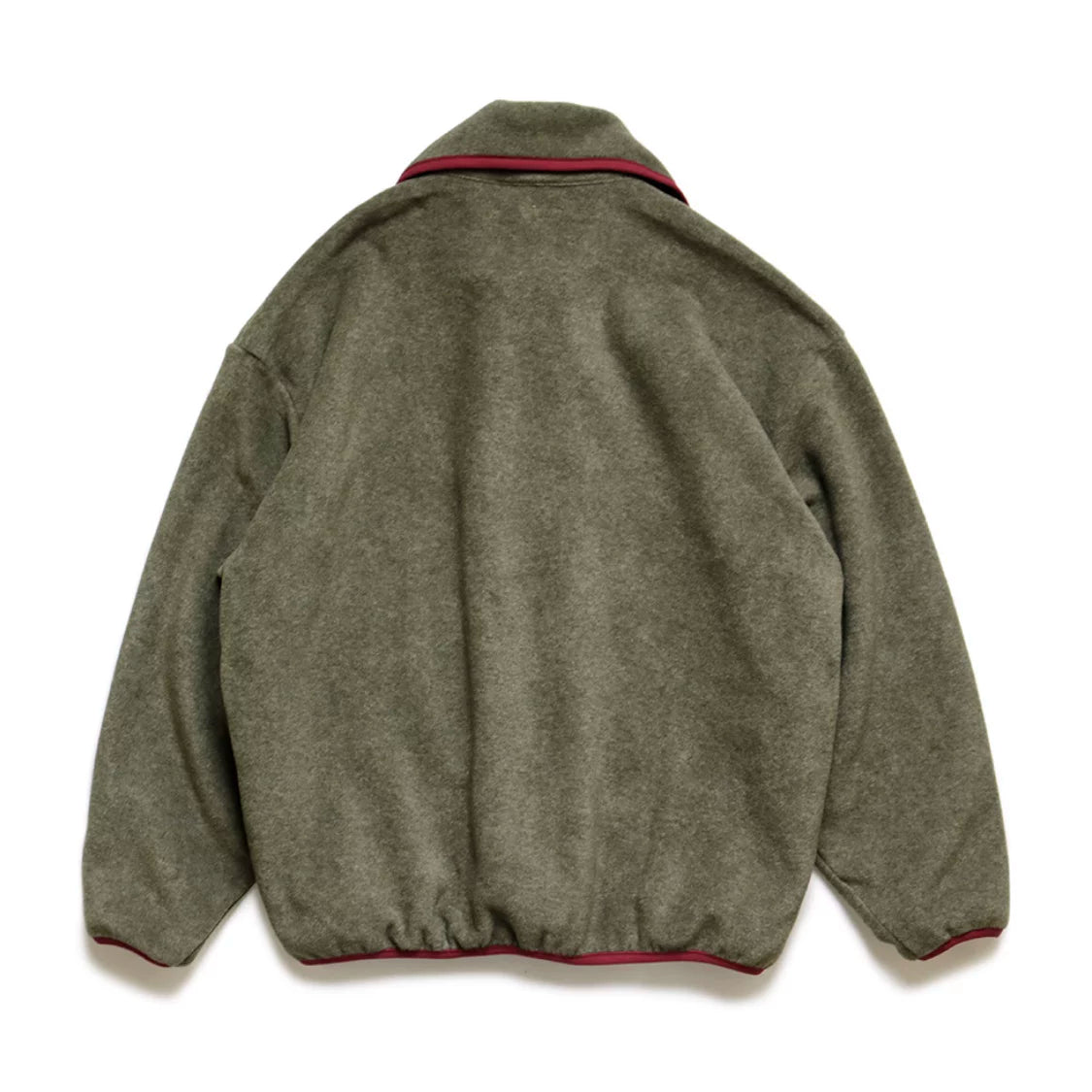 21AW KAPITAL Hirata Kazuhiro Two tone Fleece Embroidery Multi functional Loose Long Sleeve Jacket Coat