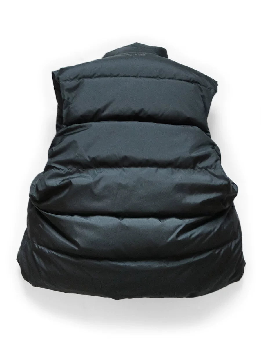 23AW KAPITAL Hirata Kazuhiro Yuwen Le Retro Stand up Collar Thick Loose Down Vest