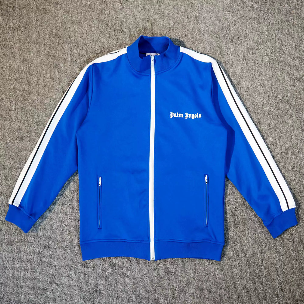Palm Angels Style Side Stripe Vintage Track Jacket
