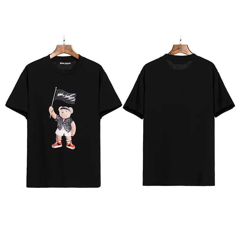 Palm Angels Graphic Oversized Cotton Streetwear Tee