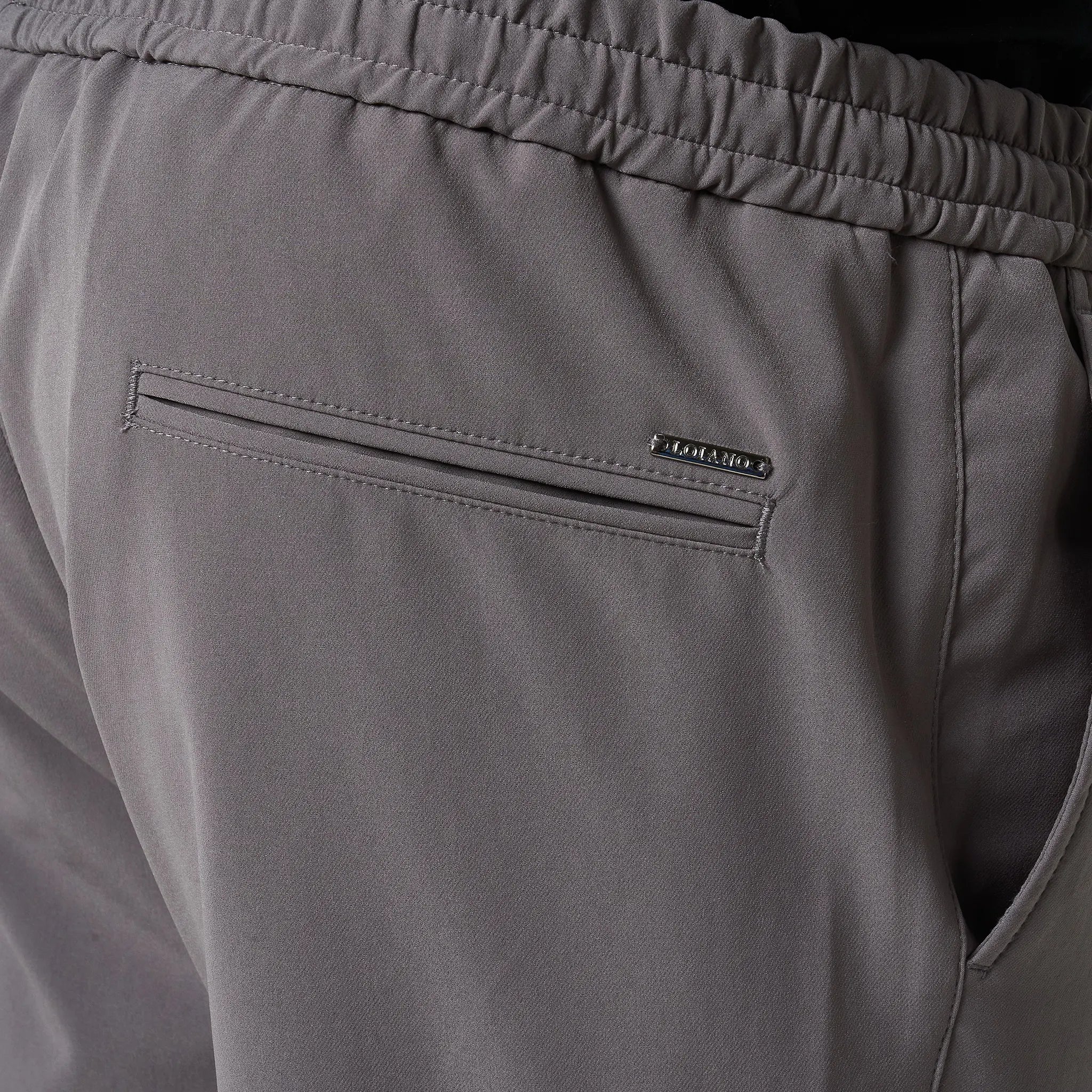 Loiano Tech Dark Grey Trousers